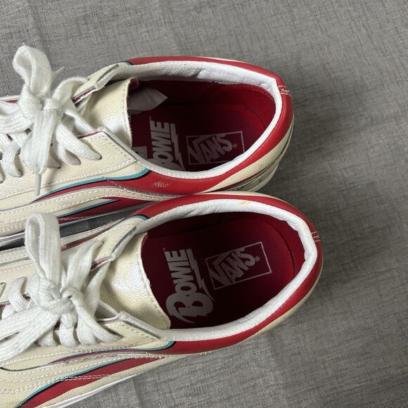 VANS Shoes David Bowie x Old Skool Aladdin Sane Mens Size 12 main image 9